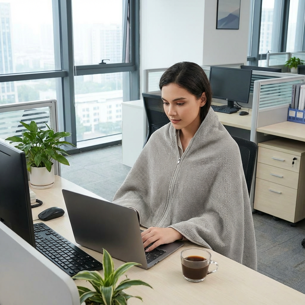 שמיכת חימום משרדית WarmEase™