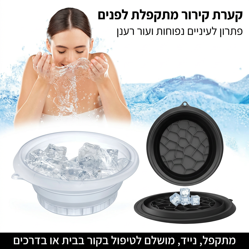 IceLuna™ – אמבטיית קרח לפנים
