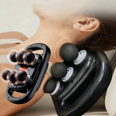 Fascia Gun – אקדח עיסוי מקצועי עם 16 ראשים