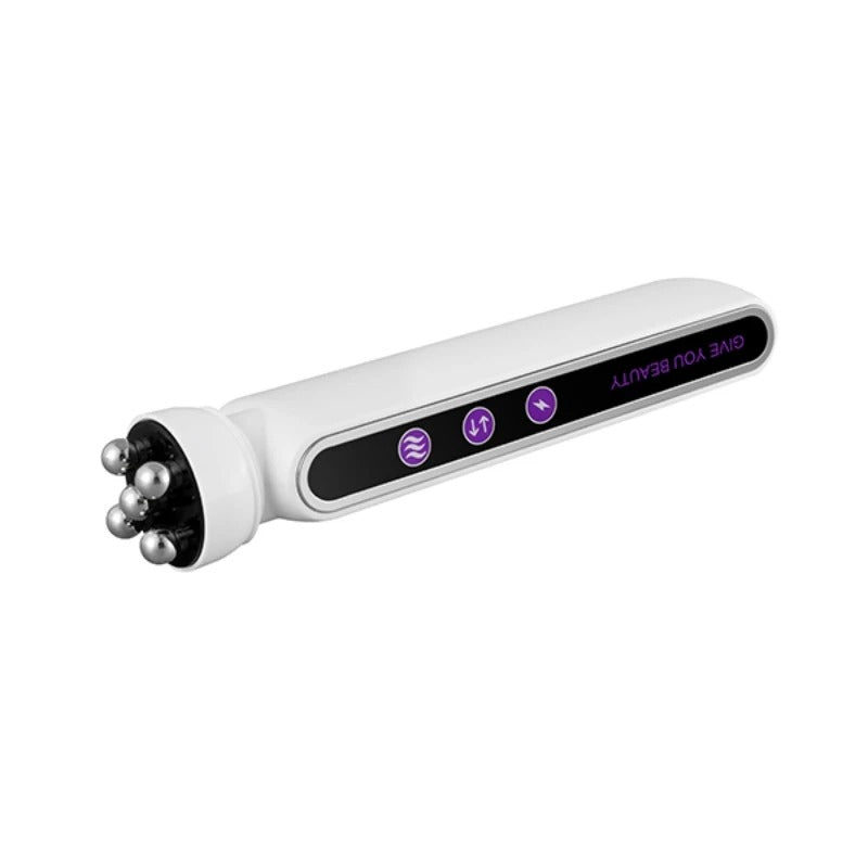 מכשיר יופי 3in1 – עיסוי RF + EMS + רולר 360°