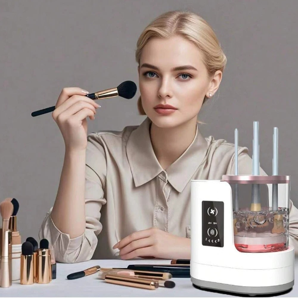 מנקה מברשות איפור חשמלי – הכלי הבלעדי שלך לניקוי מושלם