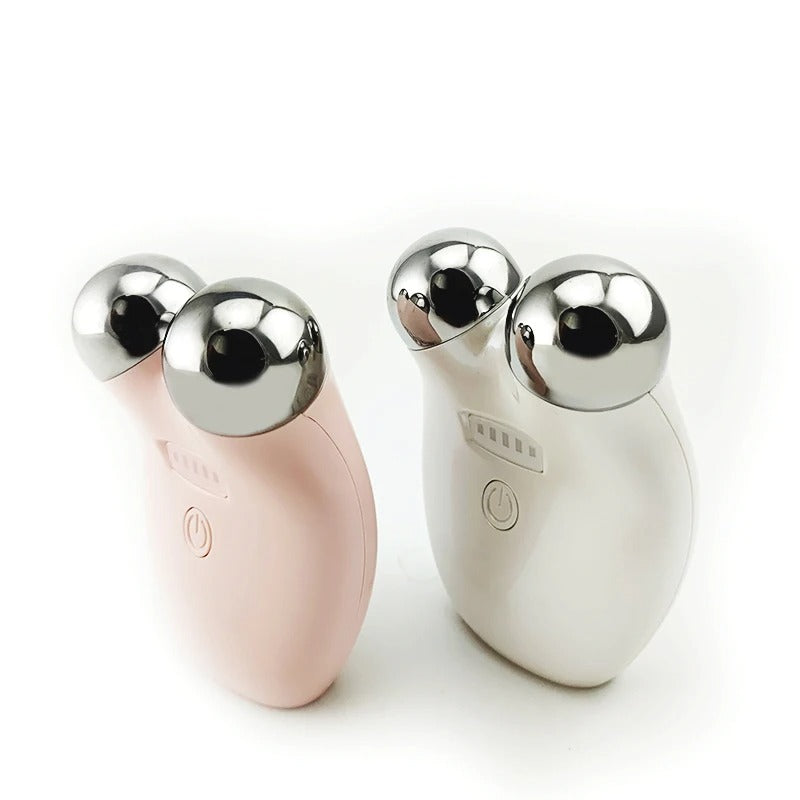 רולר פנים EMS להרמת עור במיקרו־זרם