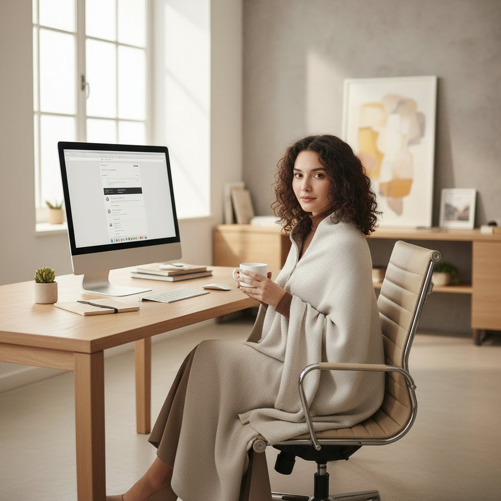 שמיכת חימום משרדית WarmEase™