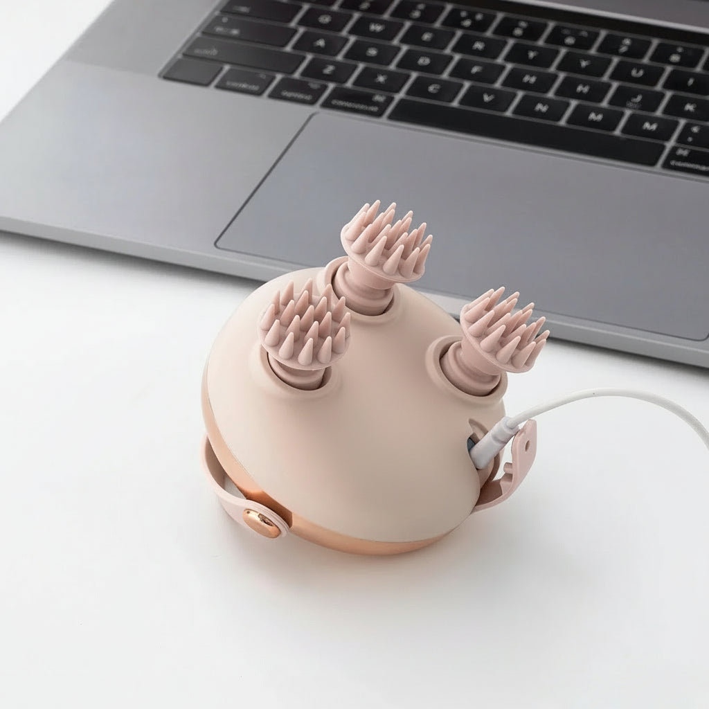 מסאז’ר ראש נטען IceCalm™