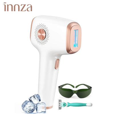 מכשיר הסרת שיער INNZA עם פונקציית קירור קרח