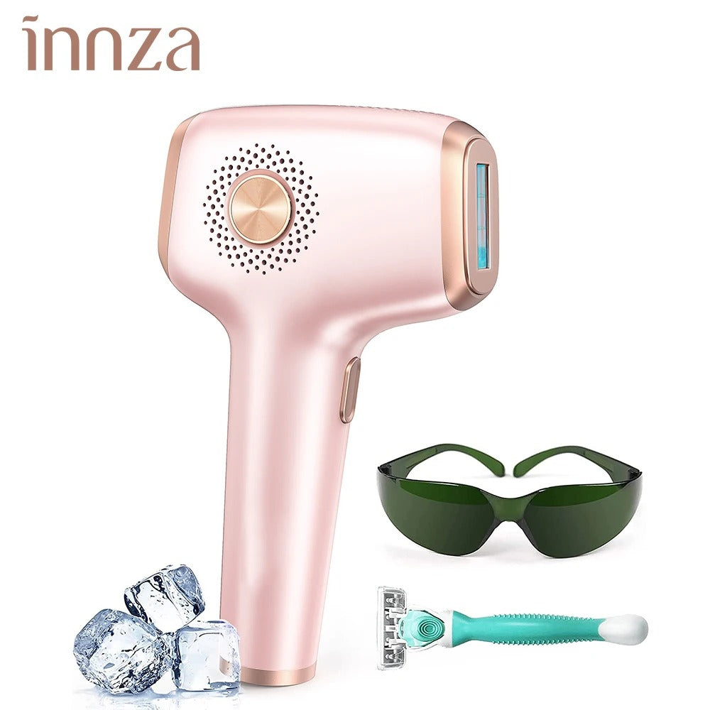 מכשיר הסרת שיער INNZA עם פונקציית קירור קרח