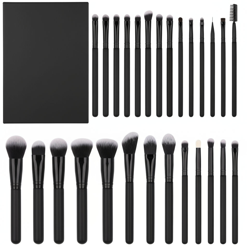 סט מברשות איפור – עיצוב מקצועי ורכות מושלמת