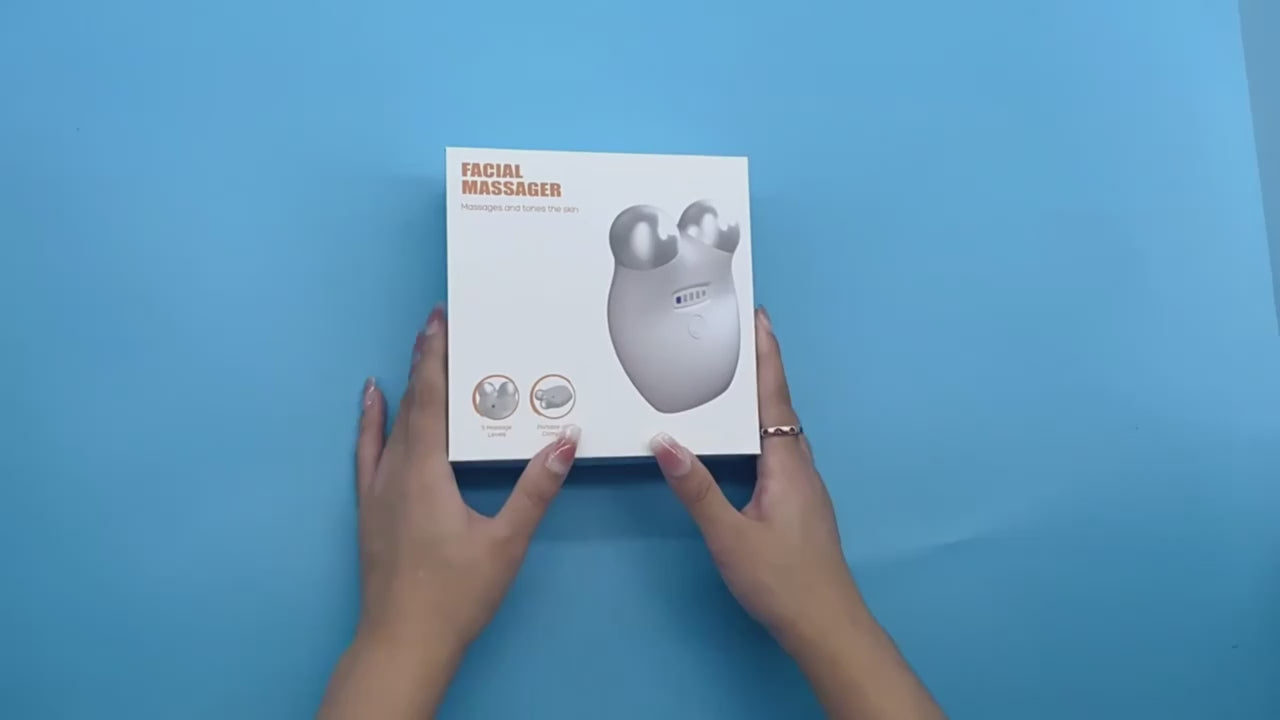 ולר פנים EMS להרמת עור במיקרו־זרם